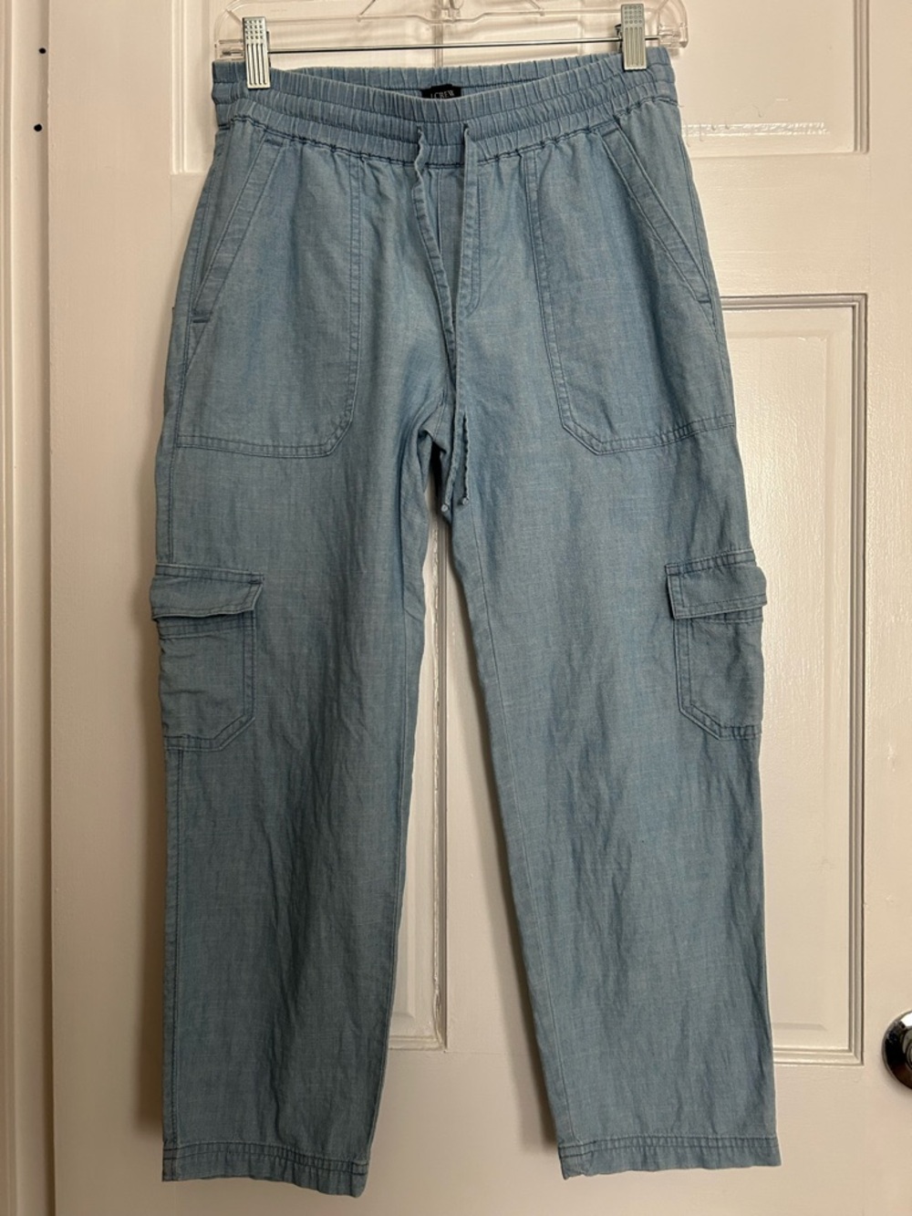 J. Crew Light Blue Women’s Cargo Pants